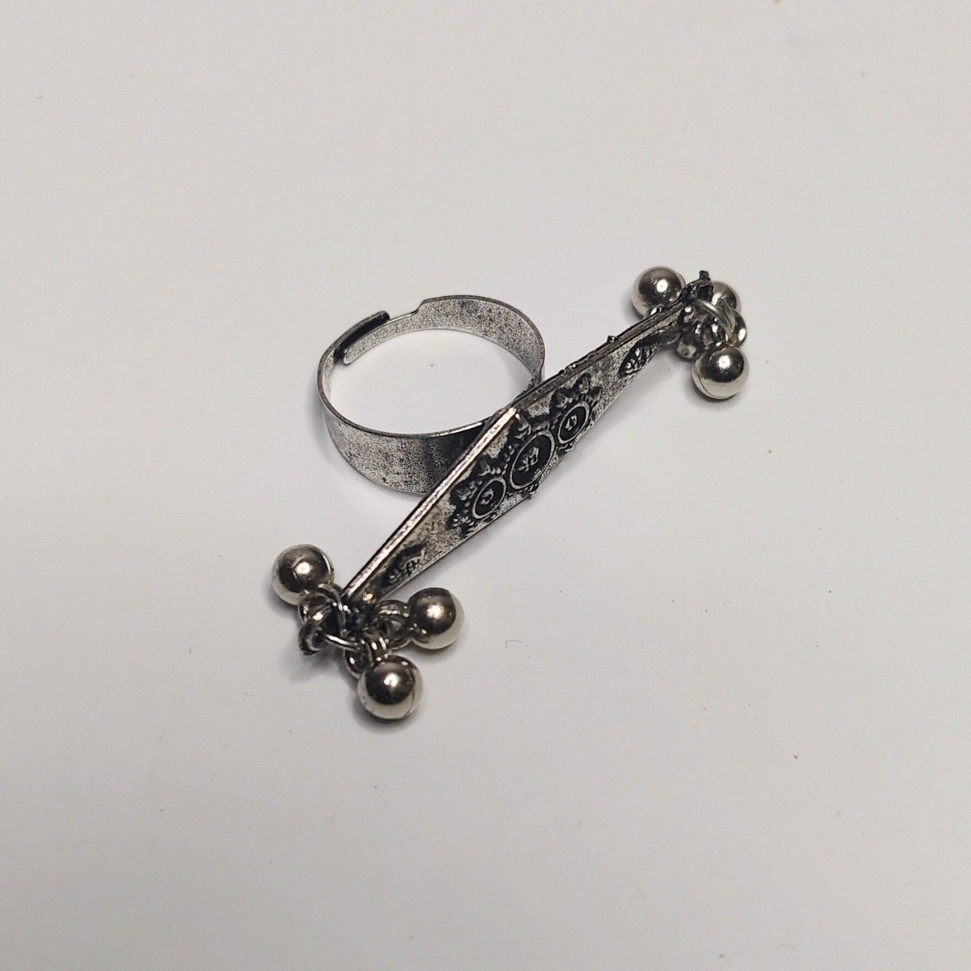 Boho Tribal Ghungroo Ring