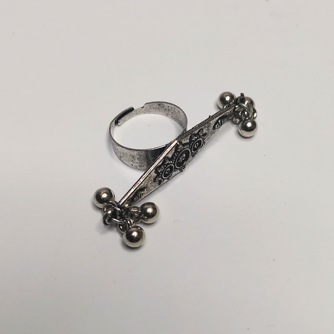 Boho Tribal Ghungroo Ring