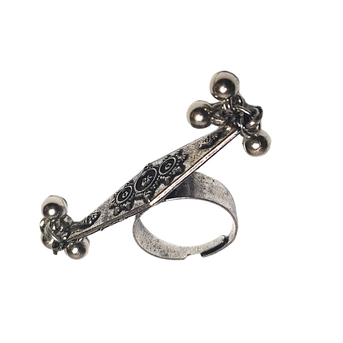 Boho Tribal Ghungroo Ring